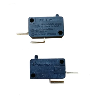 2Pc KW3A-25 125V/250V PAS Normalement Ouvert 2 Broches micro de Micro-Interrupteurs de 25A grand courant
