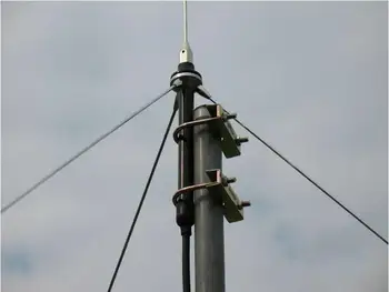 1/4 d'onde GP1 antenne avec 15 mètres de câble Connecteur BNC，TNC，NJ, pour 5w,7w,15w,25w,50w émetteur fm
