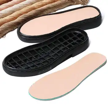 1 paire de semelle complète, la réparation, le travailleur chaussures semelle, semelle en caoutchouc, remplacement de la chaussure de la moitié de la sole et de talons, semelle de chaussure