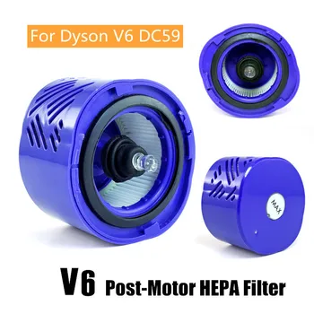 1 Pcs Post-Moteur HEPA Filtre Kit pour Dyson V6 DC59 Aspirateur Accessoires de la Partie # DY-96674101 & DY-966912-03