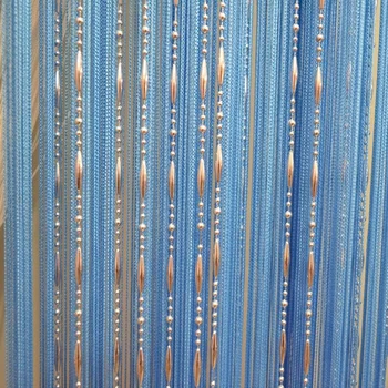 100*200cm Rideau de Perles Paillettes de Cristal de Gland Chaîne de Ligne de Rideaux de Porte Fenêtre Diviseur de Pièce Décorative de Tulle Rideaux pour la Chambre
