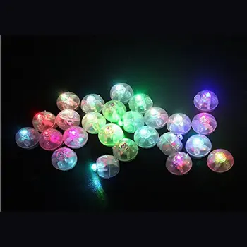 1000pcs /lot Mini LED ballon léger tour à piles balllights pour la fête de Mariage de la saint-Valentin Anniversaire Décoration