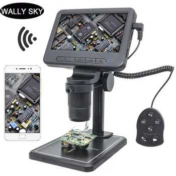 1000X Microscope Numérique de l'Éclairage LED Microscope électronique à Connecter le Wifi Smartphone Ordinateur de la carte PCB d'Inspection de Réparation de téléphones