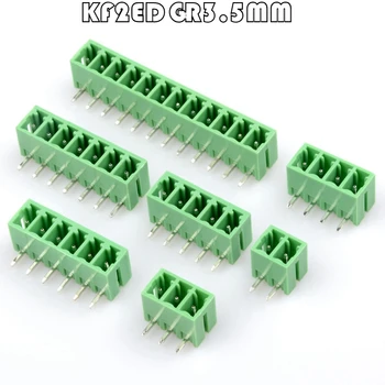 10pcs 2EDG3.5 aiguille Courbe KF2EDGR-3.5 MM connecteur KF2EDG 3.5 2P/3/4/5/6/7/8/ 9/10/11-18p
