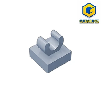 10PCS Gobricks GDS-818 Tuile Spéciale 1x1 avec Clip avec des Bords Arrondis compatible avec lego 15712 2555 BRICOLAGE Bâtiment