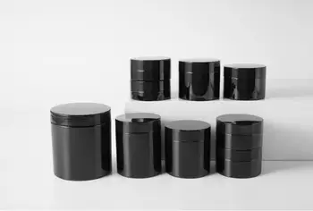 10pcs/lot de 50 ml-250 ml de Crème Bouteille Vide Conteneur de Stockage Organisateur de Boîte de Maquillage Pot Pot Cosmétique