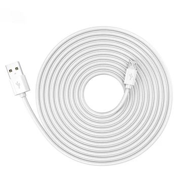 12m Extra Long Câble Micro Usb de Charge Rapide Pour Xiaomi Moniteur de l'Appareil photo de Téléphone Portable de Banque de Puissance