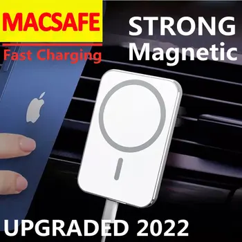 15W Magnétique sans Fil de Chargeur de Voiture de Téléphone Titulaire Pour iPhone 14 13 12 Pro Mini Max Macsafe Rapide sans Fil de Recharge de Voiture
