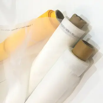 165CM Largeur 40-280Mesh Polyester Blanc, Impression d'Écran en Soie de Tissu de Maille Textile Écran, des Vêtements de Maille d'Impression de Filtre Net