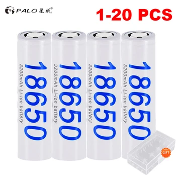 18650 batterie 100% d'Origine 3.7 v NCR18650B 3200mah de 18650 Li-ion Batterie au Lithium Rechargeable pour Lampe de poche à Piles