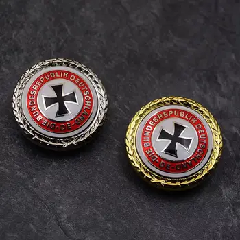 1PC allemande Armée Impériale Croix de Fer Militaire de l'Émail Badge de Sac à dos Sac Épinglette Broche Broche Bijoux de Mode Accessoires