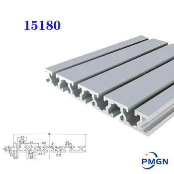 1PCS 15180 en Aluminium d'Extrusion de Profil 6063-T5 de 100 mm à 1000 mm de Longueur CNC Pièces Anodisé Rail de guidage Linéaire pour CNC Imprimante 3D Workbench