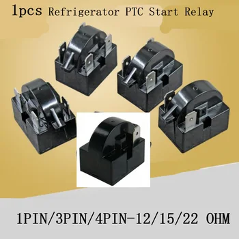 1PCS Réfrigérateur glacières PTC Relais de Démarreur 1/3/4Pins climatiseur Compresseur Protecteur de Surcharge de Remplacement des accessoires