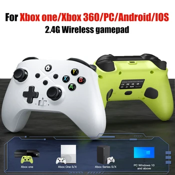 2.4 G sans Fil Contrôleur de Jeu Pour Xbox One/360/360 Slim/PC/Android/iOS, manette de Jeu Vidéo 3D Joystick Accessoires