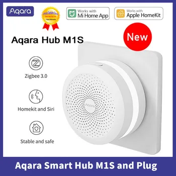 2022 Nouveau Aqara Smart Hub M1S Passerelle sans Fil Zigbee 3.0 Wifi RVB Lumière de Nuit de LED de Contrôle à Distance Pour Xiaomi Mijia Homekit APP
