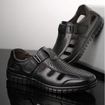 2023 la Main Printemps-Été homme Mocassins Casual chaussures en Cuir pour Hommes Mocassins Hommes Espadrilles en plein air Hommes Chaussures de Conduite