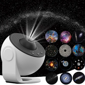 2023 Nouveau Galaxy Projecteur Pour Chambre Enfant Décor De La Chambre Étoiles Ciel Étoilé La Nuit, La Lumière Planétarium Étoiles Projecteur Lampe Led