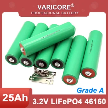 3.2 V 25Ah batterie LiFePO4 de phosphate de qualité Une cellule pour le 4S 12V 24V de Moto de moteur de Voiture piles modification US/UE LIBRE d'IMPÔT