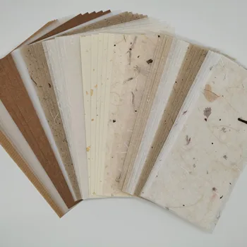 30pcs/lot Rétro Feuille veine de la texture du Matériau Papier Ordure Journal Planificateur de Scrapbooking Vintage Décoratif de Bricolage de l'Artisanat de Papier de Fond