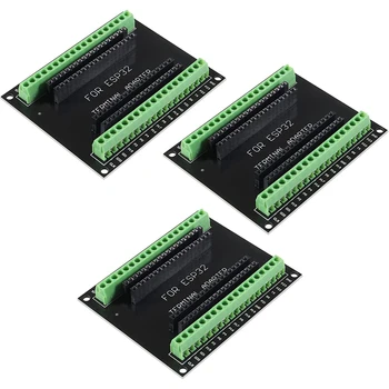 3PCS ESP32 Breakout Board GPIO 1 à 2 pour 38 Broches ESP32S ESP32 Conseil de Développement pour Arduino