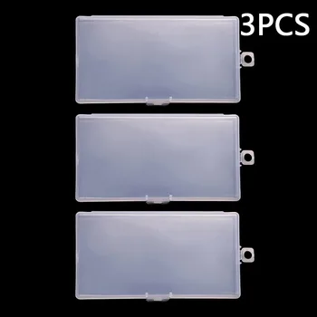 3pcs/set de Stockage de la Boîte de Papier-monnaie de l'Album de Devises Billets de banque en Cas de Stockage de Sacs de Collecte de Boîtes de Titulaire Avec le Boîtier en Plastique Transparent
