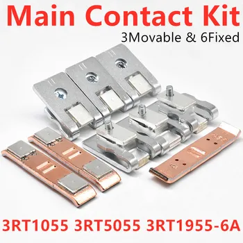 3RT1955-6A Contact Principal Kit De Contacteur Magnétique 3RT1055 3RT5055 en Mouvement Et Fixe les Contacts du Contacteur de Kits de Réparation Jeu de Contacts