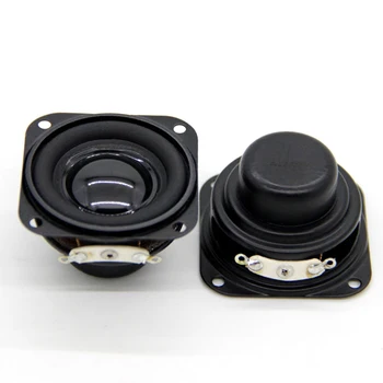 40MM Mini Audio Portable haut-Parleurs de 4 Ohms 5W haut-Parleur Pleine Gamme Latérales en Caoutchouc Magnétique haut-Parleur Avec Trous de Fixation