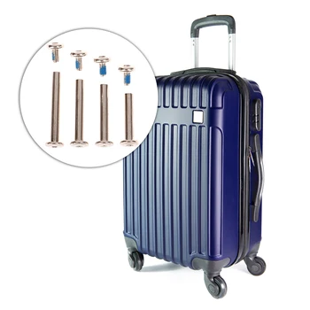 4PCS en acier inoxydable bagages vis bagages accessoires de Bagages, Roues, Boulons, Rivets 6*30-45mm