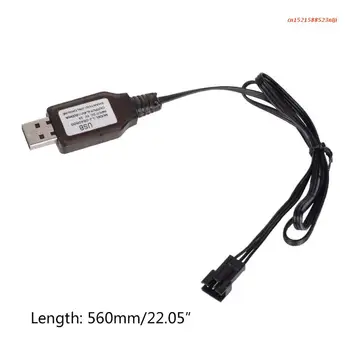 6.4 v/7.4 V Chargeur Li-i SM-3P RC Jouets télécommande positif portable USB Expédition de Baisse