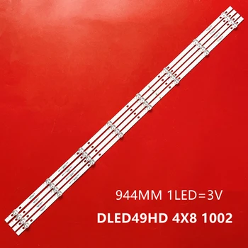945mm rétro-éclairage LED bande de 8 lampe pour DLED49HD 4X8 1002 1003 1004