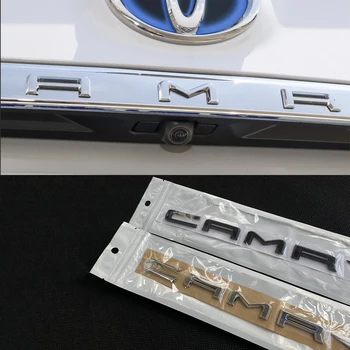 ABS Voiture 3D Lettre Coffre Arrière Autocollants Badge Emblème Autocollant de Décalque de Style de Voiture Accessoires Auto Pour Toyota Camry C A M R Y 2018 +