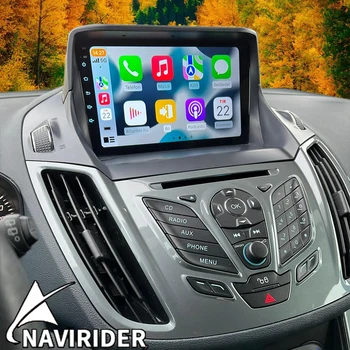 Android 13 autoradio Lecteur Multimedia Pour Ford Kuga GRAND C-max C MAX Échapper Autoradio Navigation GPS Stéréo d'Unité de Tête 2Din
