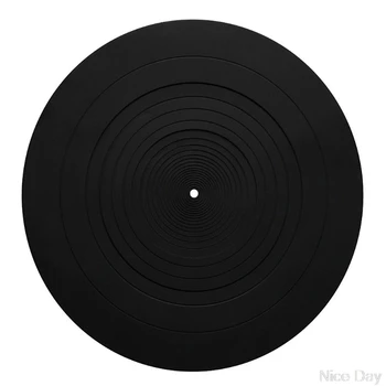 Anti-vibration Pad de Silicone de Caoutchouc LP Antidérapant Tapis pour Phonographe Platine Vinyle tourne-Accessoires M27 20 Dropship