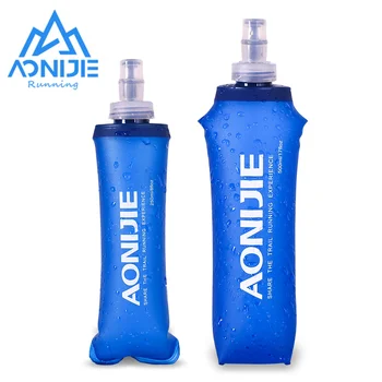 AONIJIE SD09 SD10 250ml 500ml Soft Flask Pliant Pliable Bouteille d'Eau de TPU Gratuit pour Running Hydration Pack Sac de Taille de Veste