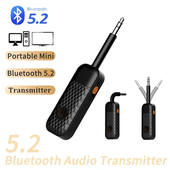 AUX Transmetteur Audio Bluetooth Portable Mini 3,5 MM sans perte Stéréo Wirleless Dongle Adaptateur Pour PC TV Bluetooth Écouteur