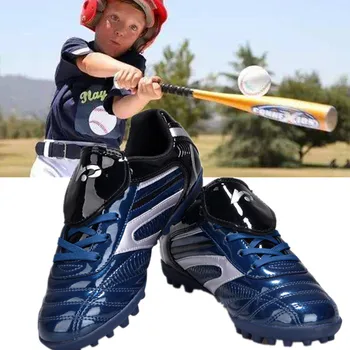 Baseball Chaussures Enfants Hommes Espadrilles en Cuir de Grande Taille d'Extérieur Anti-dérapant Respirant la Formation de Pointes de Chaussures de Softball