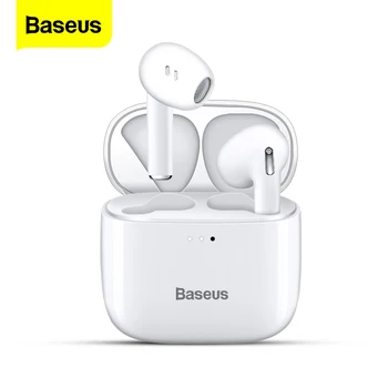 Baseus E8 TWS sans Fil d'Écouteur Casque Bluetooth Vrai sans Fil Écouteurs Casque de Jeu Stéréo en HD écouteurs Pour iPhone 12 Xiaomi