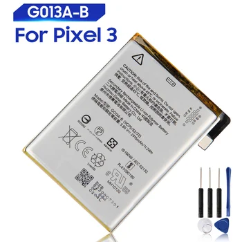 Batterie de Rechange d'origine Pour Google Pixel 3 Pixel3 Pixel 3XL G013A-B G013C-B Batterie d'origine 3430mAh