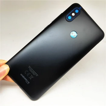 Batterie d'origine Couverture Arrière Pour Xiaomi Mi A2 6X MiA2 Logement Porte Arrière en Cas d'Alimentation Boutons de Volume+Lentille de la Caméra