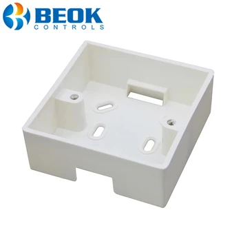 Beok Thermostat Externe de l'Installation de la Boîte De 86mm * 86mm Standard Interrupteurs Et prises de courant de la Boîte de Jonction Sur Le Mur