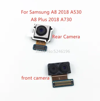 Big Principal Appareil-photo Arrière appareil-photo avant Module de Câble Flex Pour Samsung Galaxy A8 A8+ Plus 2018 A530 A530F A730 A730F Remplacer une Partie.