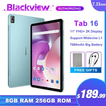 Blackview Onglet 16 Tablet 8 GO+256 GO 11