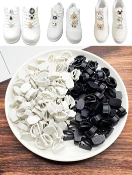 Boucle De Conception D'Accessoires Pour Les Sneakers Lacets Décorations Bouton D'Ajustement Croc Charme Diy Décor