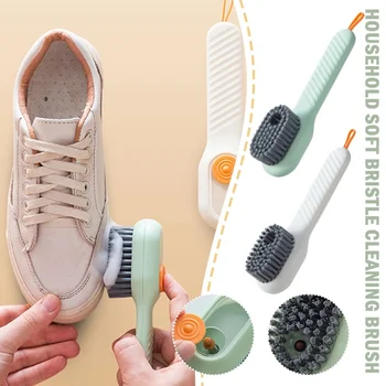 Brosse à chaussures Automatique de Liquide de Décharge Profonde de Nettoyage à Poils Doux linge de maison Brosse de Nettoyage pour une Utilisation Quotidienne
