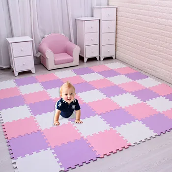 Bébé en Mousse EVA Puzzle Tapis de Jeu /Tapis enfants Jouets tapis pour les enfants de Verrouillage de l'Exercice de Carrelage,de Chaque:29cmX29cm