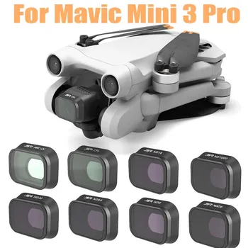 Caméra Lentille Filtre Pour DJI Mini 3 Pro MCUV CPL ND8 ND16 ND32 ND64 ND256 ND/PL Kit de Filtres Pour Mavic Mini 3 Drone Accessoires