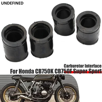 Carburateur Collecteur d'Admission Pour CB750K 1969-1976 Honda CB750 Quatre CB750K 750 Quatre Moto Noir Collecteur d'Interface Carburetter