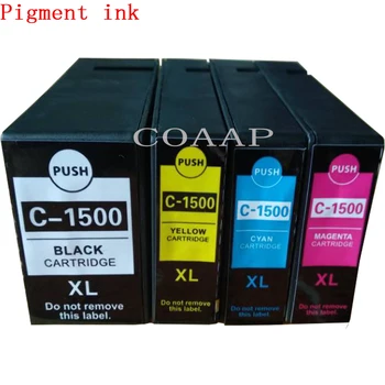 Compatible cartouches plein de pigments d'encre pour Canon pgi 1500 PGI-1500XL PGI1500 pour MAXIFY MB2050 MB2000 MB2300 MB2350 MB2750
