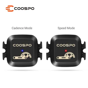 COOSPO BK467 de Cadence et de Vitesse à Capteur Double Mode Rpm Moniteur Bluetooth 4.0 ANT Vélo de Route Pour Wahoo Ordinateur de Vélo Garmin