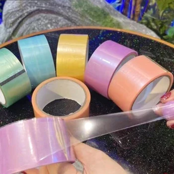 Couleur mixte Boule Collante du Ruban Collant Bal Stress Bande de Détente pour Adultes Enfants DIY Craft Accessoires